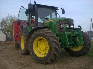 John Deere 5080r & sano 11m3