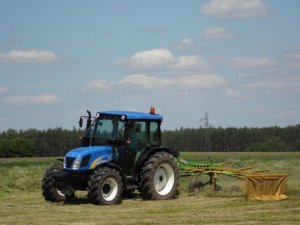 New Holland T4020 + Samasz Z-410