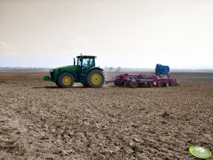 John Deere 8360 R + Horsch Tiger 5 AS