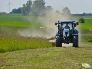 New Holland T6080 PC i Vicon EXTRA 432H