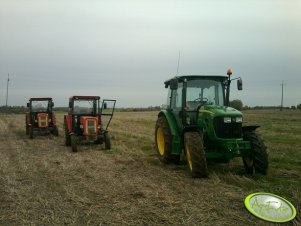 John Deere 5083 i 2x Ursus C-360