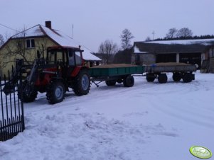 Belarus 1025.3 + Przyczepy