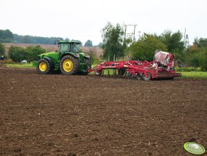 John Deere 8530 + Horsch Tiger 6 AS