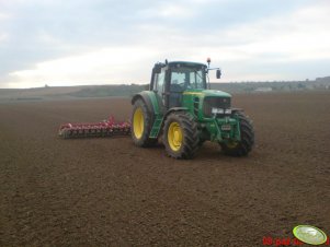 Johnn Deere 6630 + wał Vaderstad