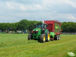 John Deere 6210R + Strautmann Giga Vitesse CFS 3501 DO