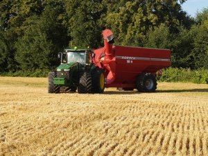 John Deere 8360 R + Horsch Titan 34 UW