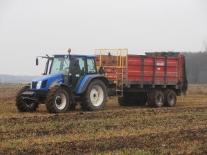 New Holland T5030 & Metal Fach 8