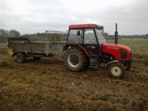 Zetor 6320 & rozrzutnik Czarna białostocka