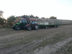 Case Jx1090U & Deutz-Fahr M600