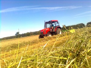 Zetor 6320 + zgrabiarka Samasz