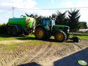 John Deere 6830 Premium & Bauer 18500 l