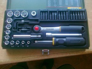 Zestaw nasadek 1/4 Proxxon