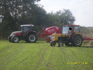 Ursus C-360 3P + JF-STOLL R 460ds Steyr 9105mt + Lely Welger Rp 245