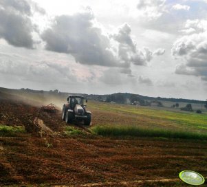 Valtra T190 + Unia Grudziądz 7 skib