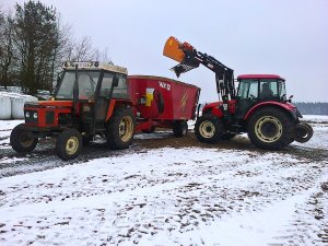 Zetor 6211 + WX12 i Zetor Proxima 8441