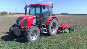 Zetor Proxima 110 Plus  x Brona Talerzowa Agro-masz 3.0