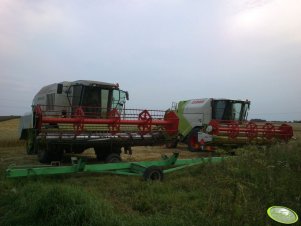 Claas Mega 360 & Tucano 450