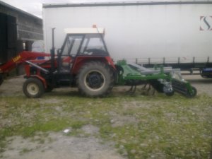 Zetor 7211 lpg + gruber 5 łap 2.20m