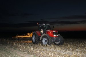 MF 7624 & Agrisem Disc-O-Mulch