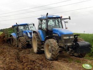 New Holland TM125 & New Holland T6080