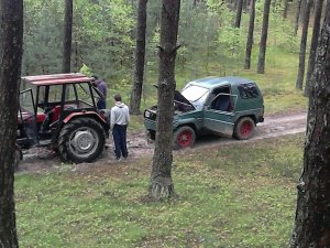 Ursus C-330 & Daihatsu Feroza