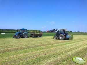 Farmtrac 70 4 WD + TUR 4 & Pronar 82 TSA + Autosan D44 A