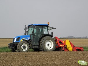 New Holland T4020 + Weremczuk Aur 2