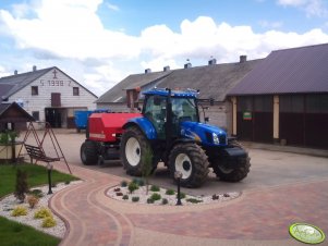 New Holland T6030 RC &amp; Vicon RF 135