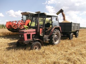 Claas Dominator 86/Zetor 5211