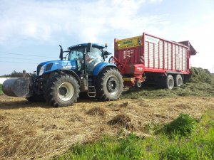 New Holland T7.250 & Pottinger Jumbo 7210 Combiline