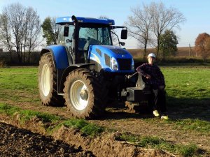 New Holland T7530 + Gregoire besson