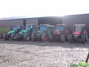 2xDF Agrotron, Fendt 515C, Case 5150 PRO, Same Explorer 90