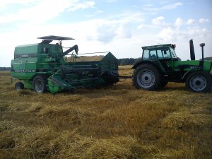 Deutz Fahr M660 & Deutz Fahr DX 6.10