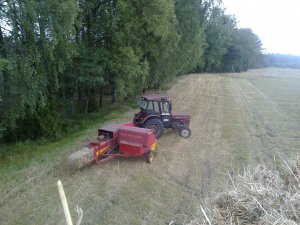 Ursus C-360 + prasa New Holland