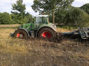 Fendt 927 Vario & Rabewerk Bluebird 6000 K