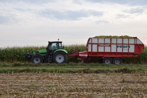 Deutz-Fahr Agrotron 165 & Pottinger Europrofi 3