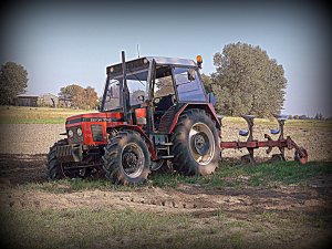 Zetor 7745 + Kverneland