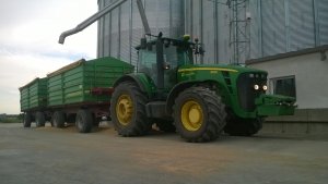 John Deere 8330 + Strautmann SKD 14