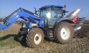 New Holland T6020 + Vogel&Noot