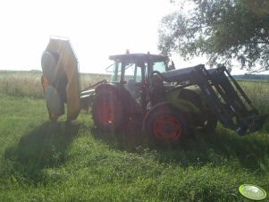 Claas Elios 220 + Samasz 