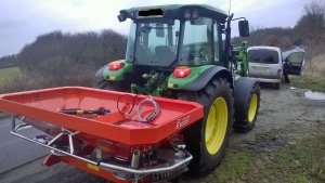 Rauch Axis 20,1Q + John deere 5090R