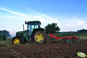 John Deere 6200 + AgroMasz AP 26