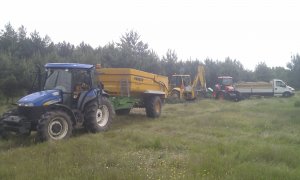 Kubota M9540 i rębak