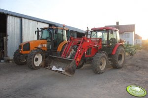 Zetor Proxima 8441 + Bomet i Renault Ares 610