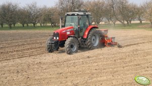 Massey Ferguson 5435 & Kuhn PL Junior 4 rzędowy