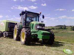 John Deere 5090R + Claas Rollant 350 RotoCut