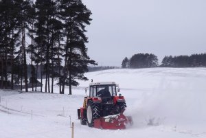 Zetor 9245 + dmuchawa do śniegu Nokka