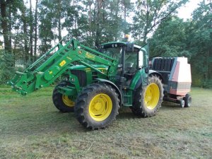 John Deere 6330&Vicon 187