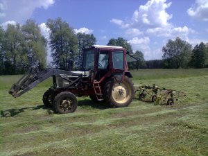 Belarus Progres 572 & Claas WAS 450