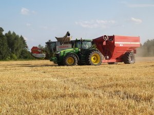 John Deere 8360 R + Horsch Titan 34 UW